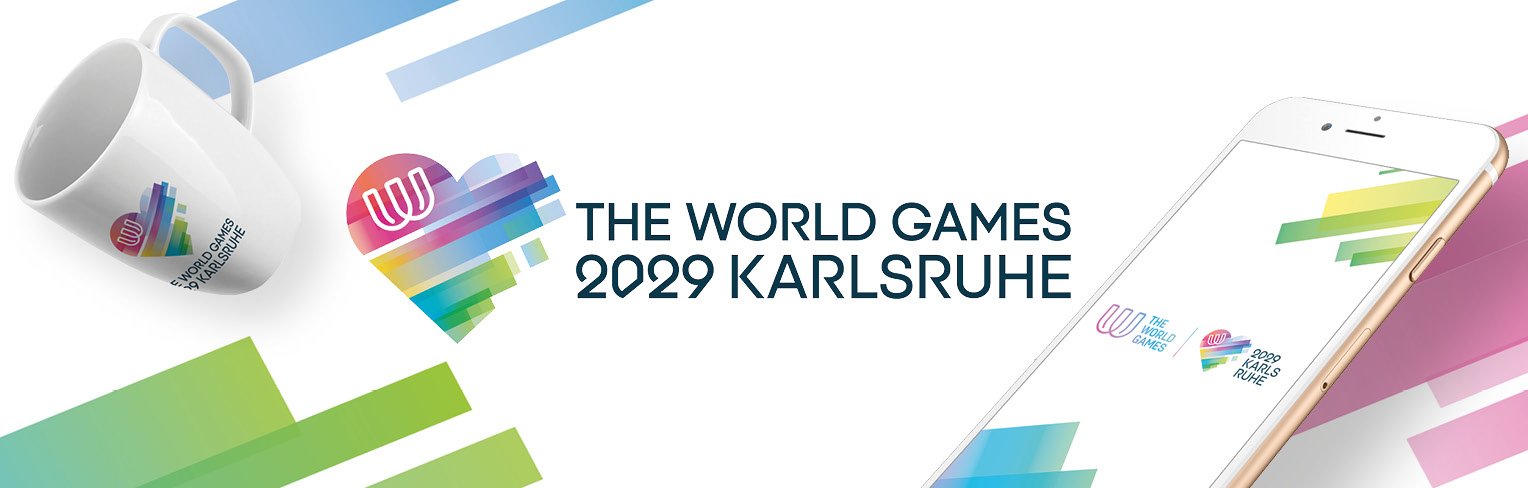 The World Games 2029 Karlsruhe logo and visual identity unveiled