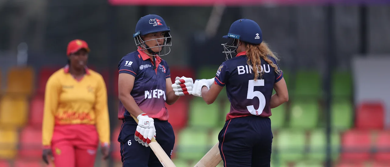 PNG and Nepal keep qualification hopes alive in ICC Women’s T20 World Cup 2026 Qualifier