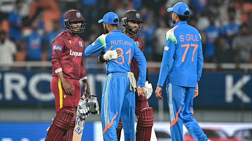 India and West Indies fined for slow over-rate in third men’s ODI