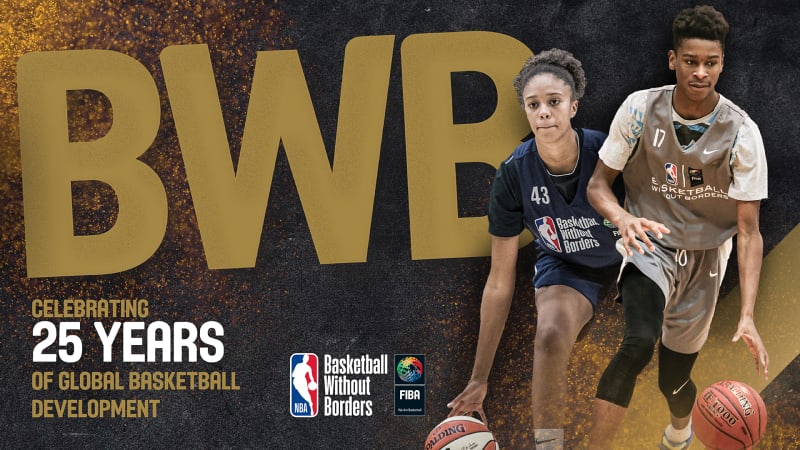 FIBA and NBA celebrate 25 years of Basketball Without Borders