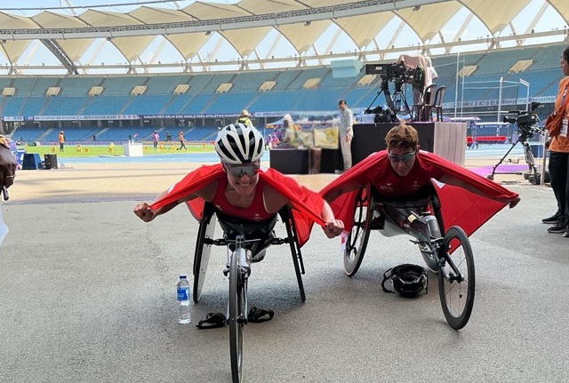 Unstoppable Catherine became the first to win three gold medals in the New Delhi 2025 World Para Athletics Championships
