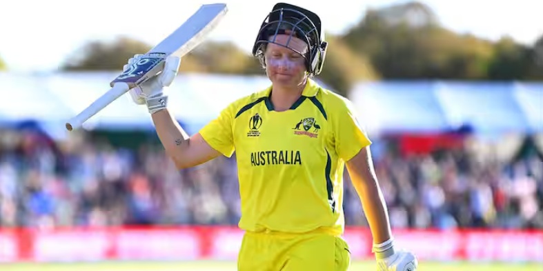 Healy leads Australia in historic run chase to clinch victory over India
