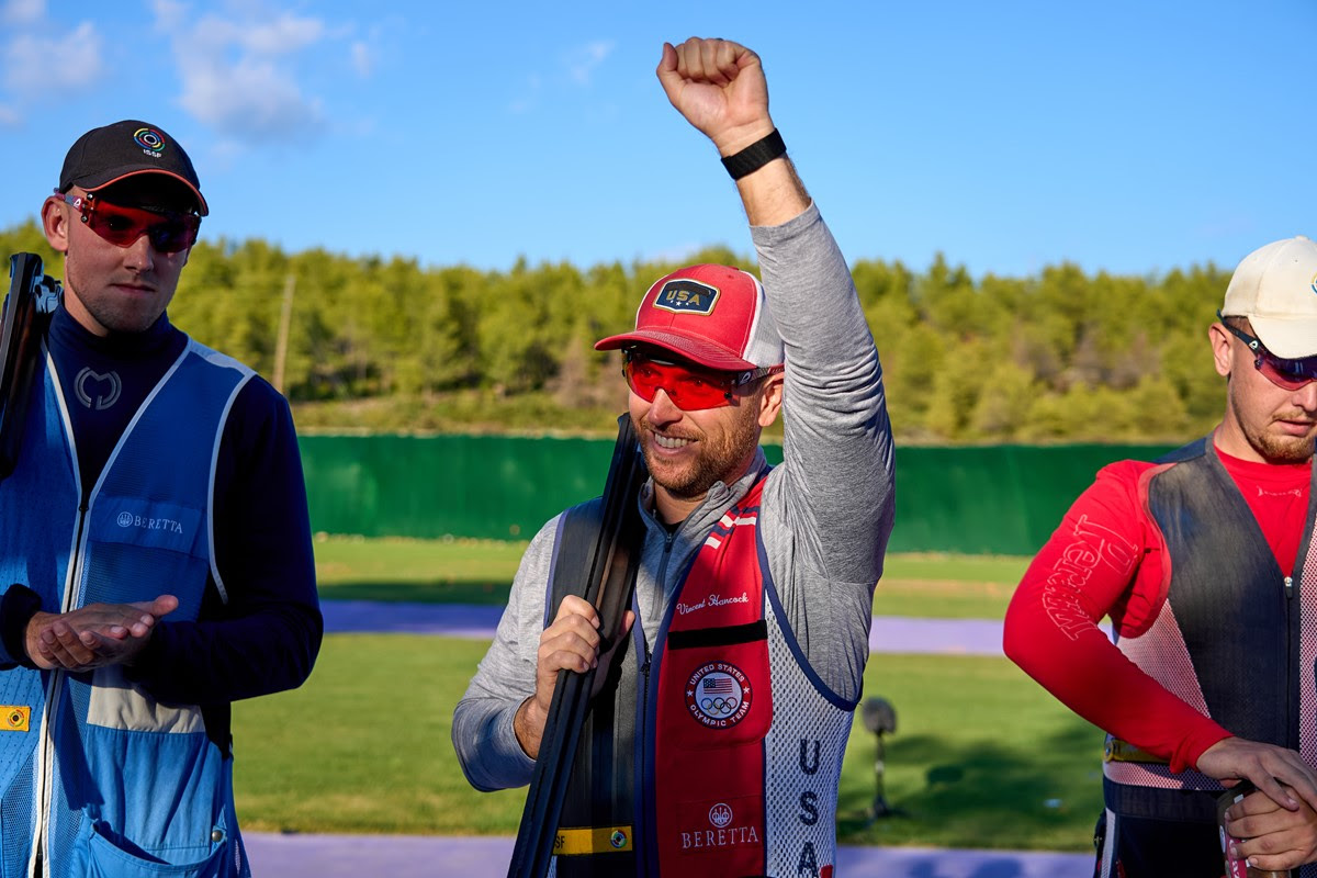 Hancock wins fifth world title at the 2025 ISSF World Championship Shotgun
