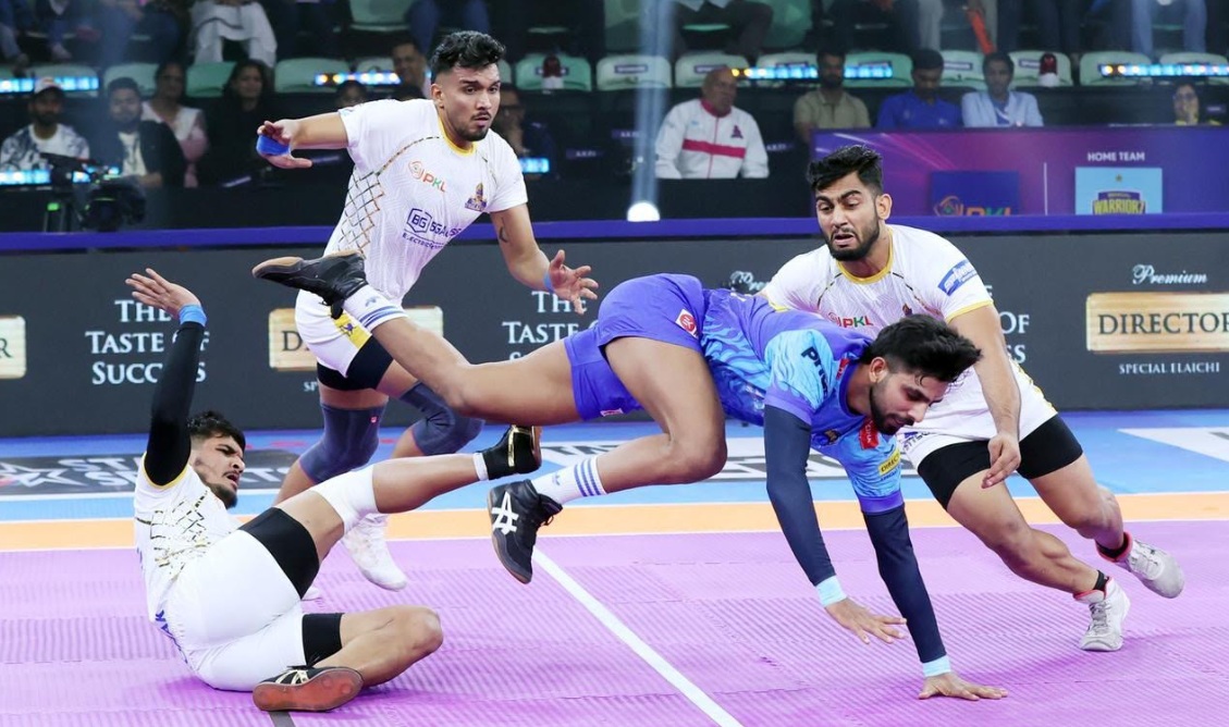 Vishwas leads the charge for Bengal Warriorz as they complete eight-point comeback to stun Tamil Thalaivas