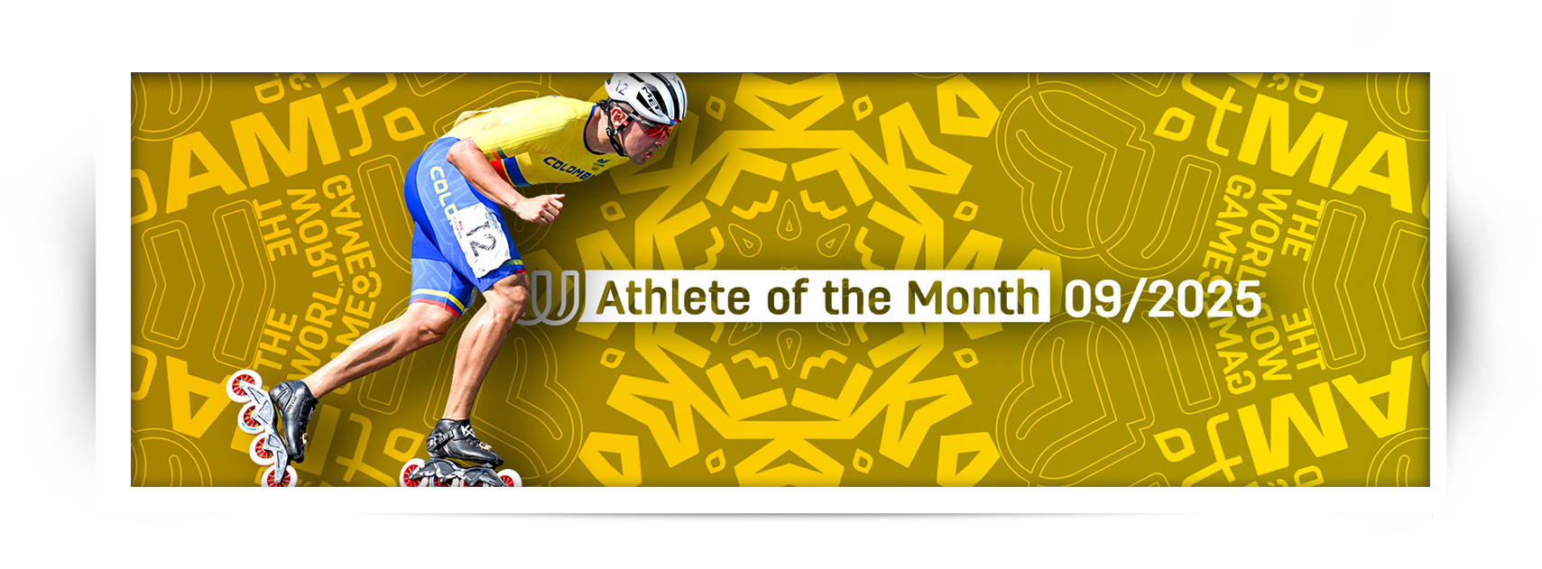 Flying on eight wheels: Juan Jacobo Mantilla named Athlete of the Month – September 2025