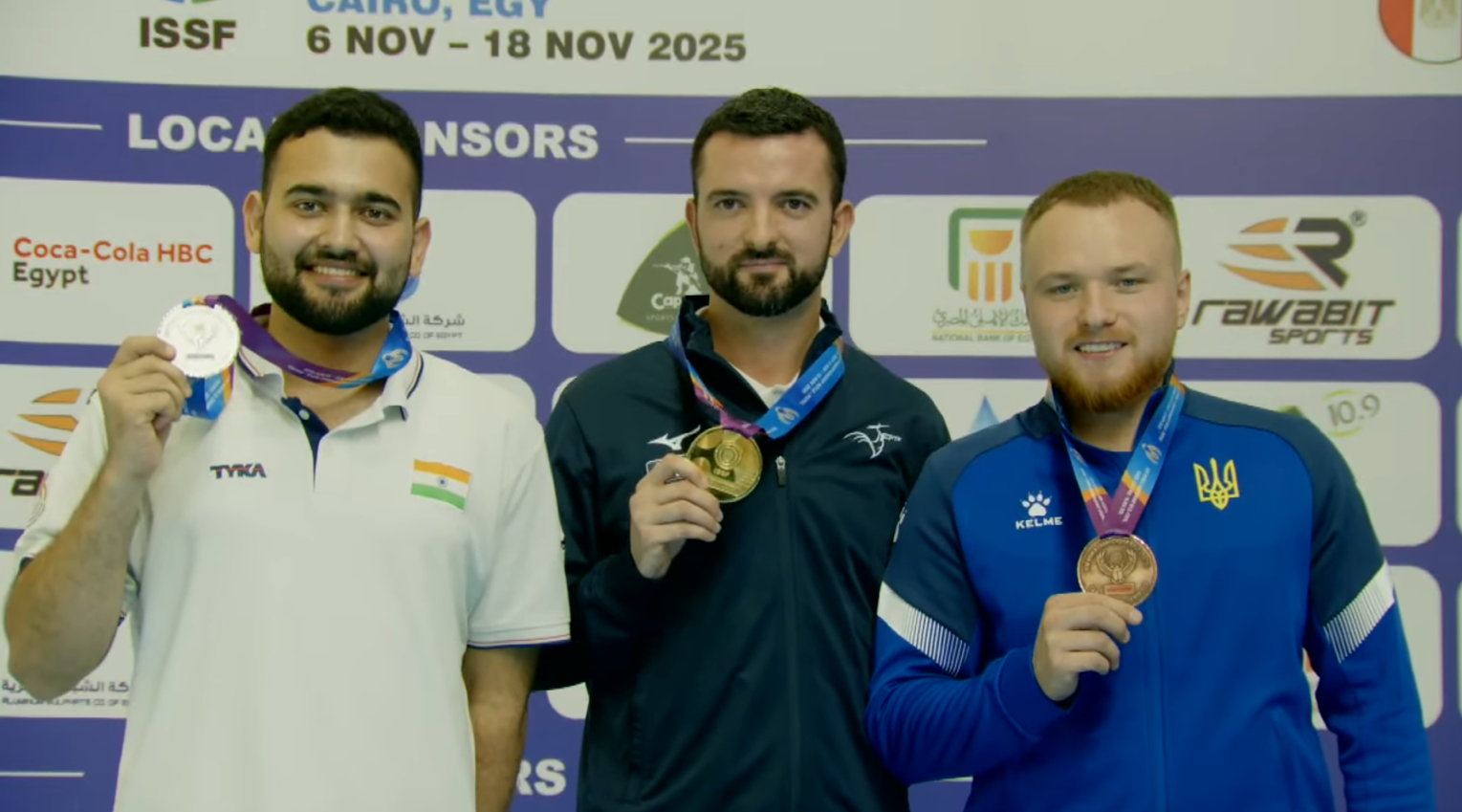 Anish shoots his way to World Championship silver