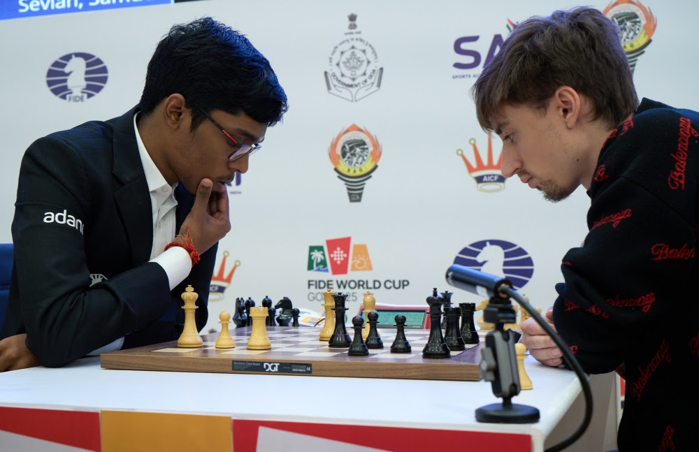 Shockwaves in Goa: Dubov, Shankland, and the day of “giant killers”