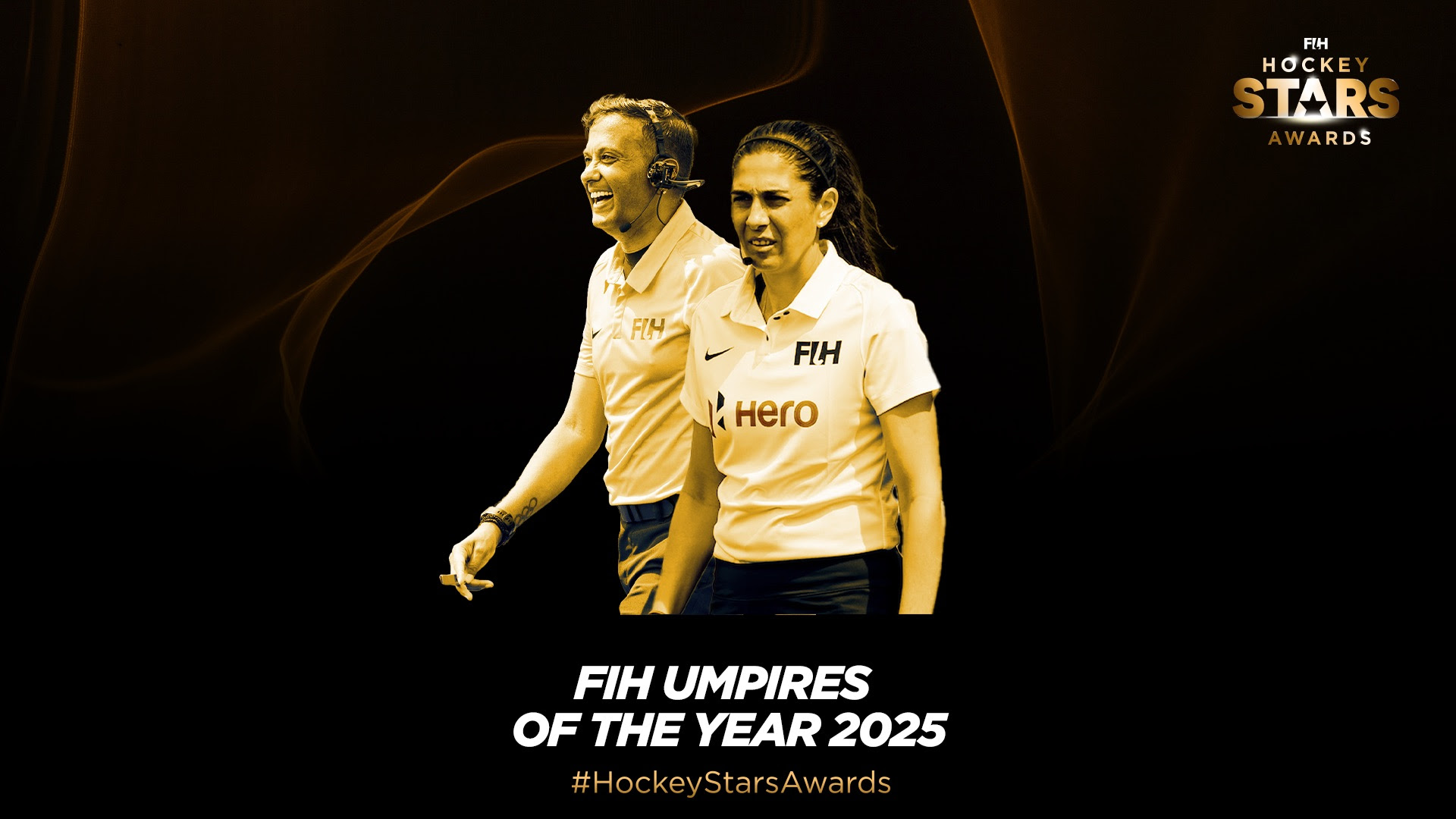 Irene Presenqui (ARG) and Raghu Prasad (IND) named FIH Umpires of the Year
