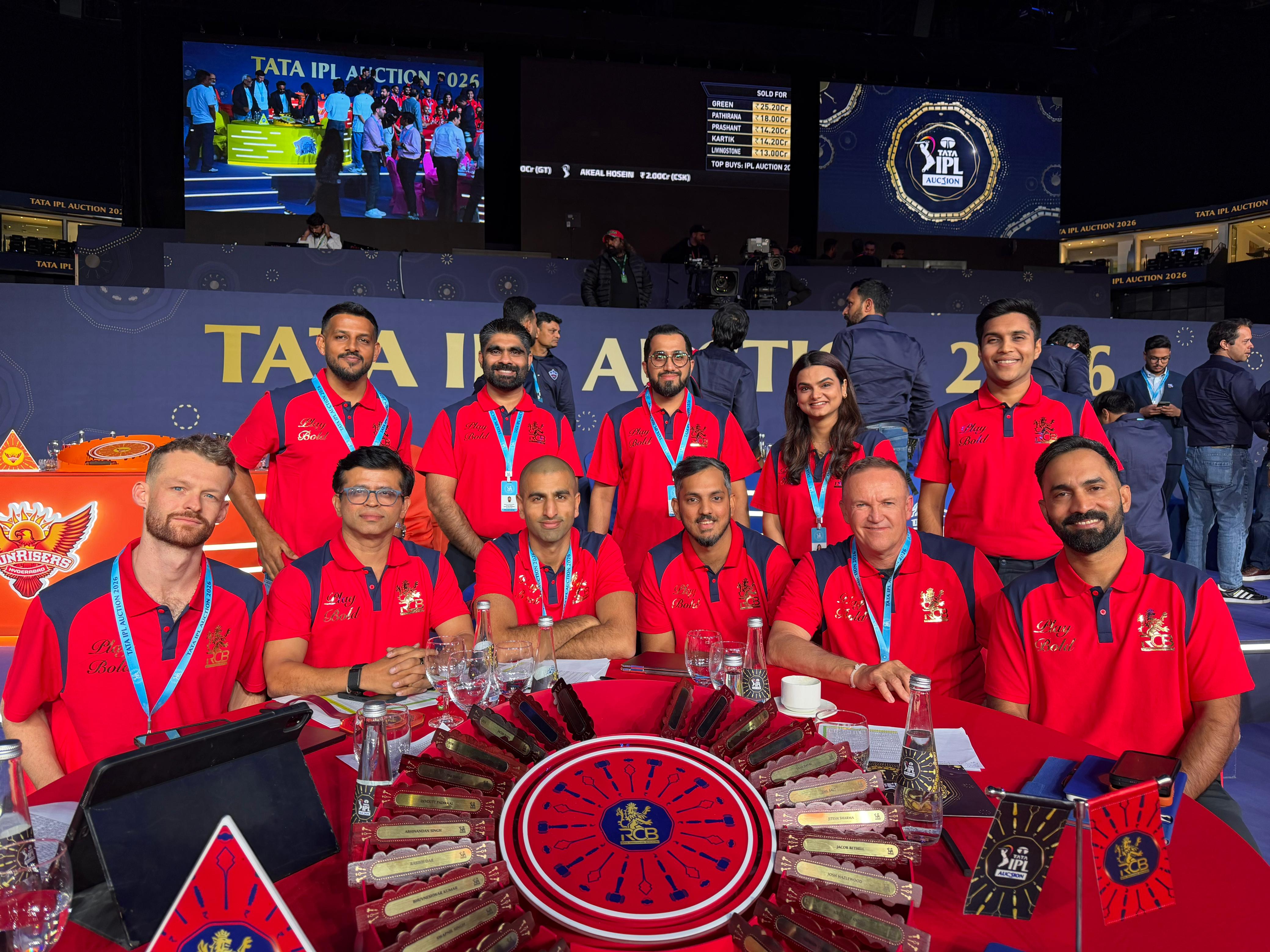 Venkatesh Iyer headlines RCB’s haul at the TATA IPL 2026 Player Auction