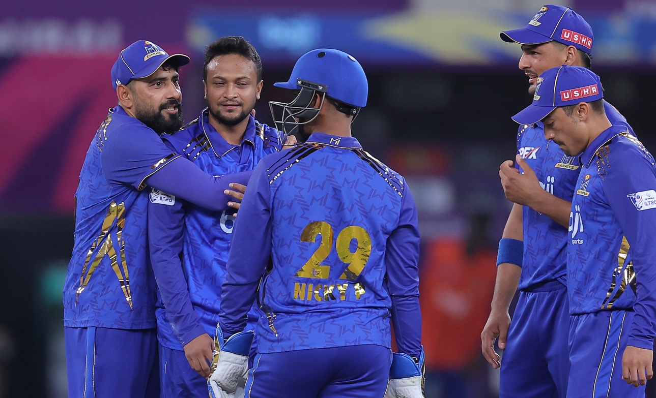 Shakib Al Hasan shines as MI Emirates down table-toppers Desert Vipers by four wickets