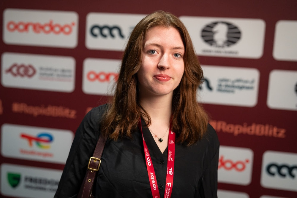 Tight race in Open as Eline Roebers leads Women’s event at World Blitz in Doha