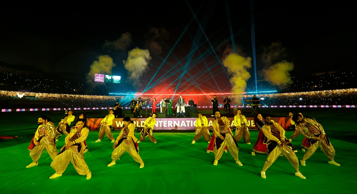 Ali Zafar electrifies packed Dubai International Stadium at DP World ILT20 Season 4 opening ceremony