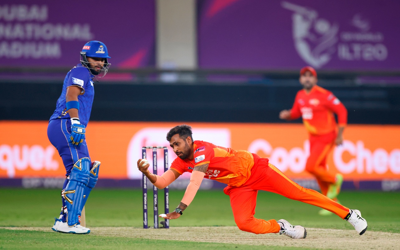 Nissanka and Omarzai lift Gulf Giants to six-wicket victory over MI Emirates