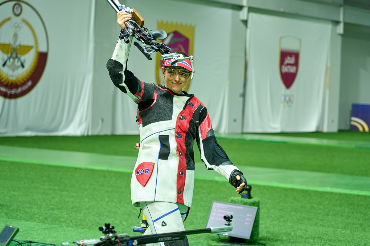 Duestad wins women's 50m rifle 3 positions title at 2025 ISSF World Cup Final