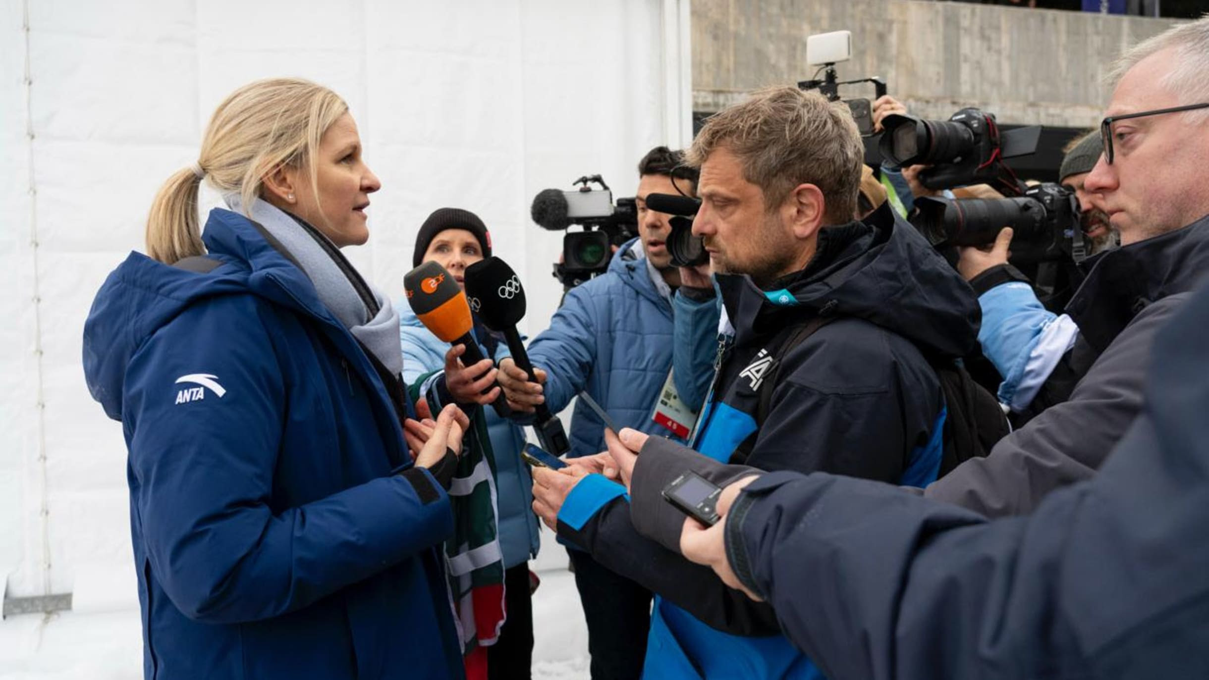I was not speaking to him in that room as a president. I’m speaking to him as an athlete - Kirsty Coventry