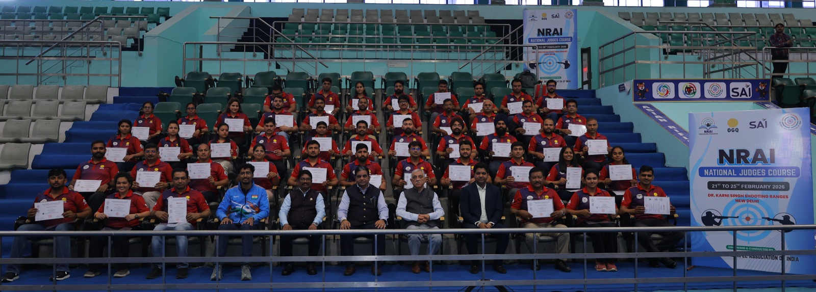 NRAI successfully concludes National Judges Course with record 47 participants
