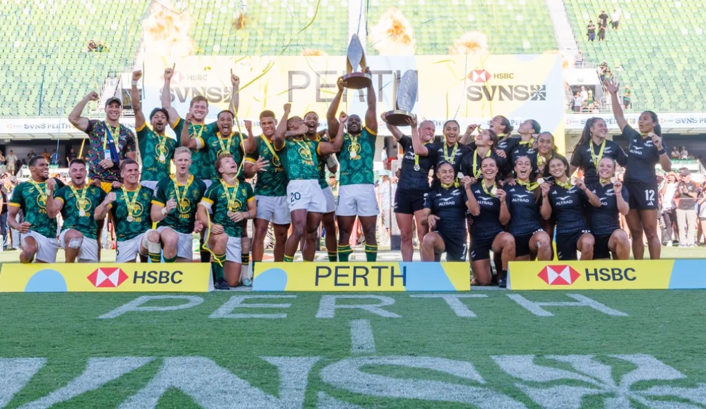 New Zealand and South Africa add Perth gold to their HSBC SVNS collections