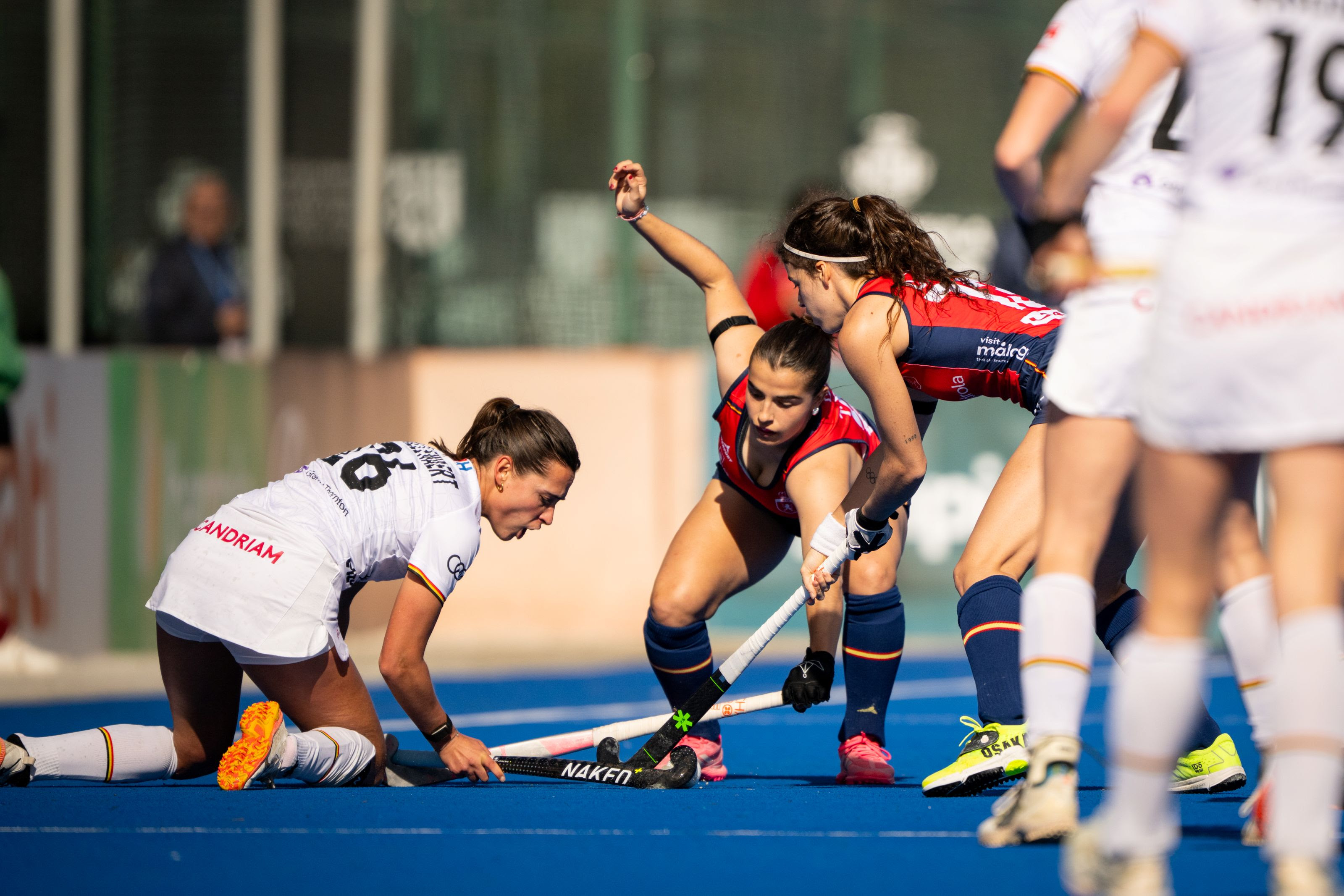 Spanish women’s grit ends Belgian streak as Dutch celebrate double victory