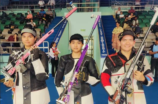 Tilottama Sen makes it three in a row at 50m Rifle 3Positions National Trials