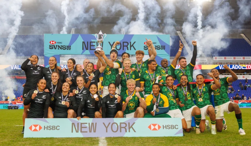 Blitzboks and Black Ferns claim stunning final wins and series victories at HSBC SVNS New York
