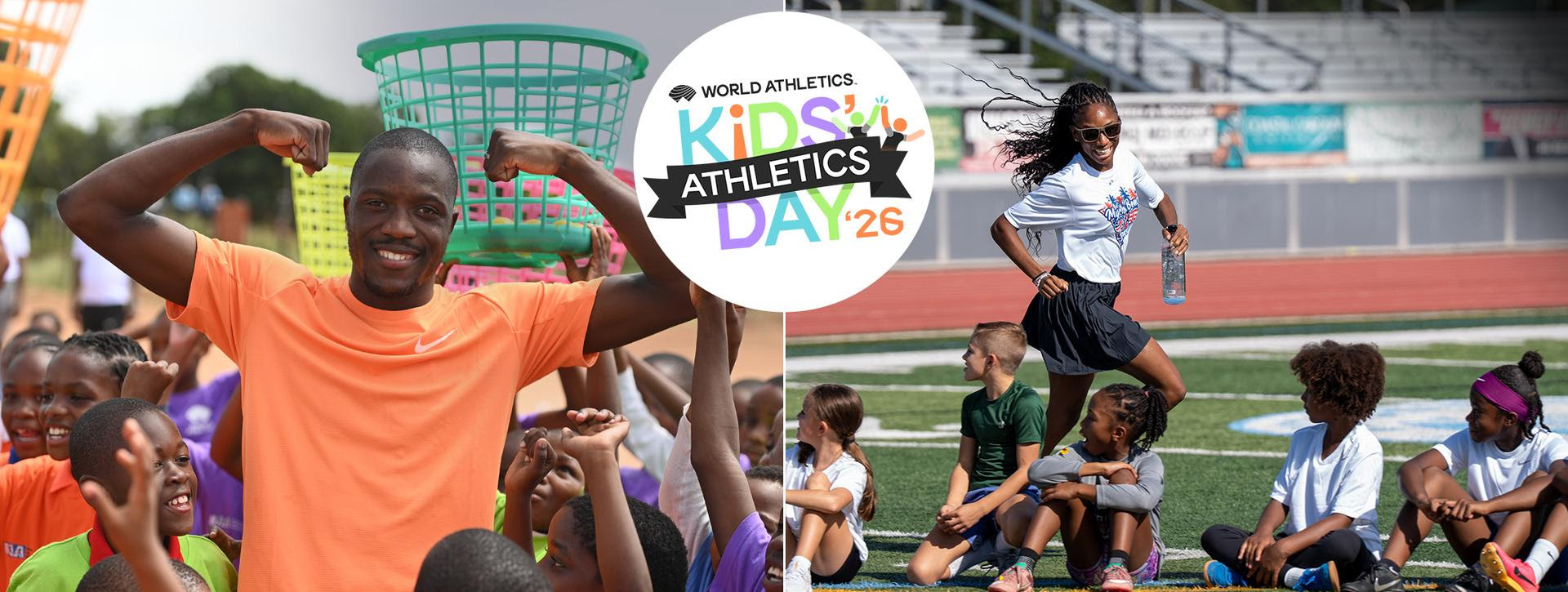 Jefferson-Wooden and Tebogo announced as Kids’ Athletics ambassadors