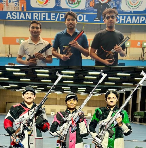 Saurabh wins 10m Pistol while Sakshi 50m Rifle 3P in 24th Kumar Surendra Singh Memorial Shooting Championship