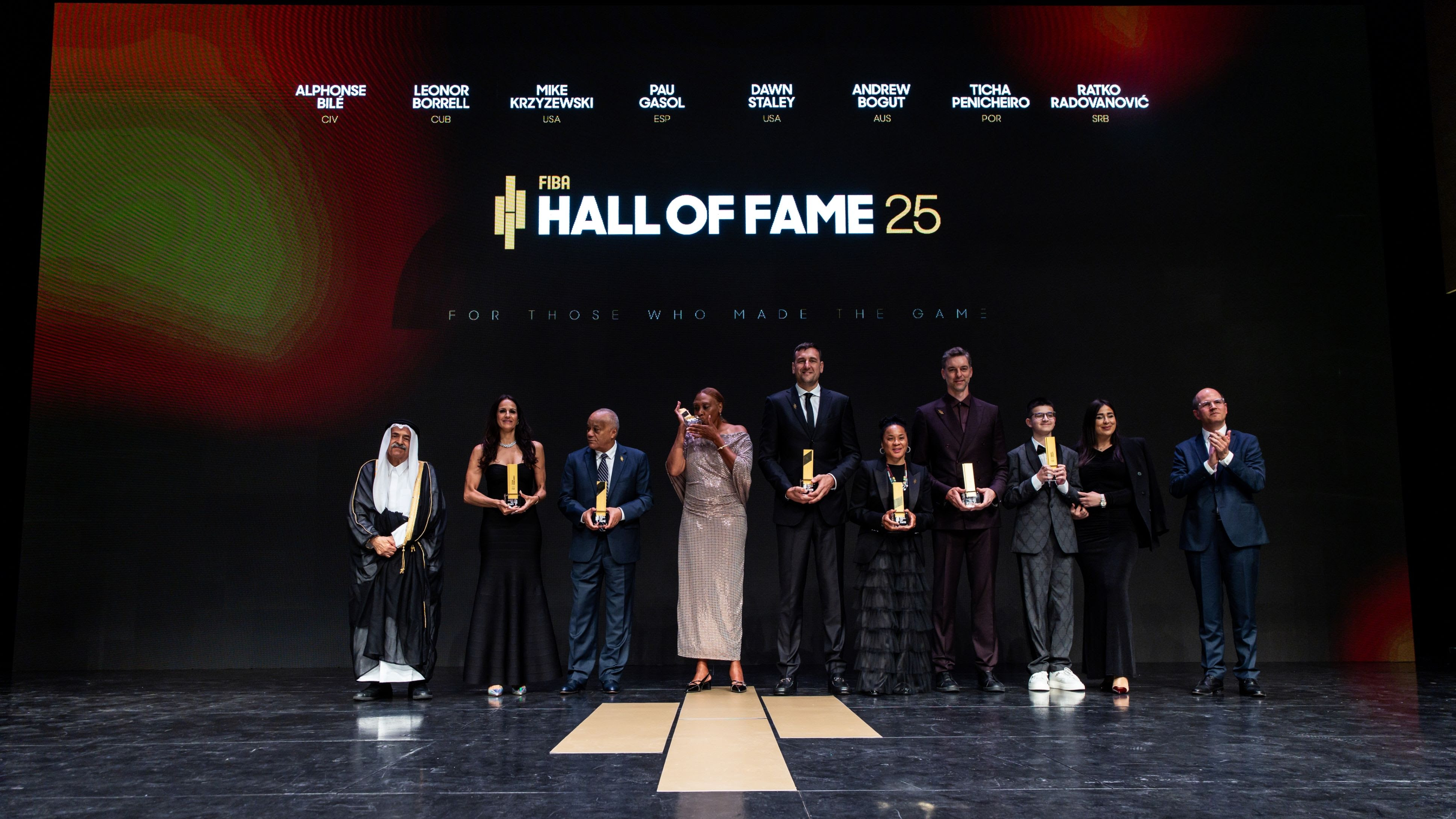 Eight outstanding individuals have been inducted into the FIBA Hall of Fame Class of 2025 in Bahrain