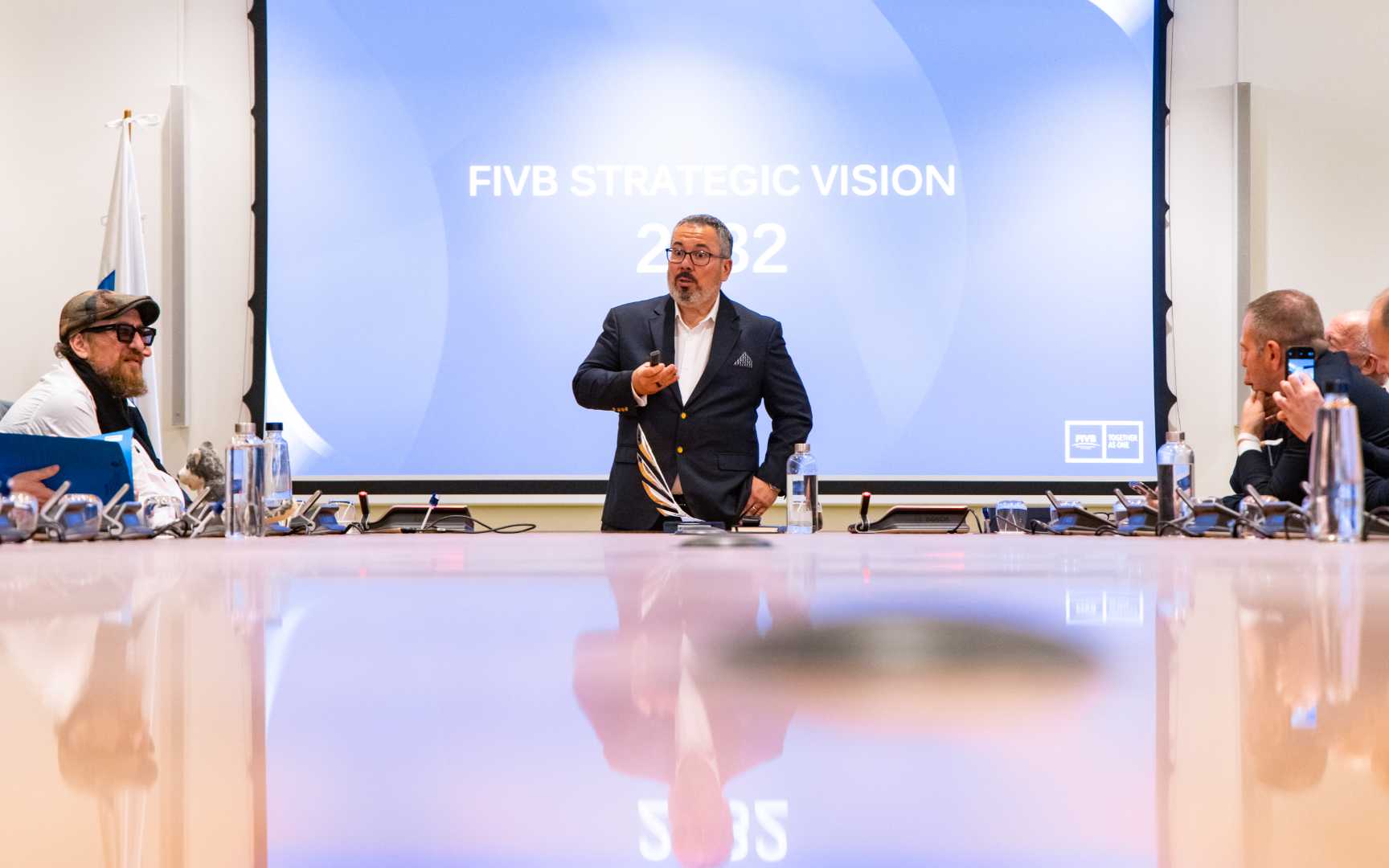 “The action of keeping a ball in the air… that’s volleyball” - FIVB President