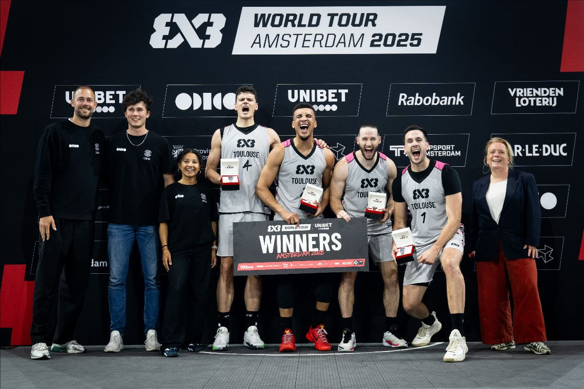 Toulouse win FIBA 3x3 World Tour Amsterdam 2025