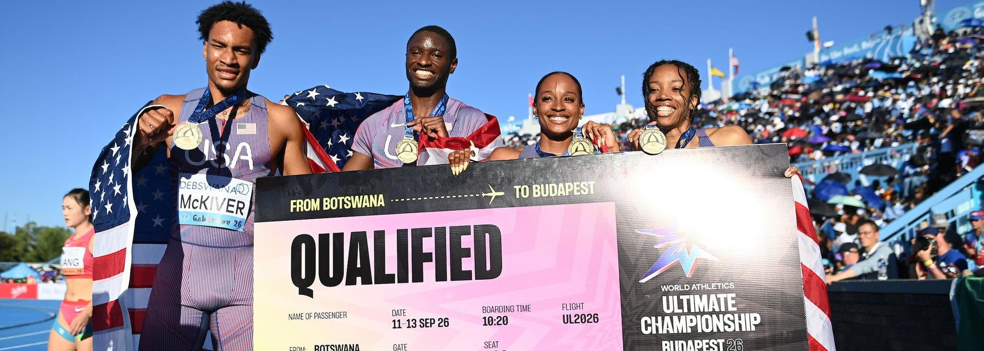 Budapest and Beijing qualifiers confirmed at Debswana World Athletics Relays Gaborone 26