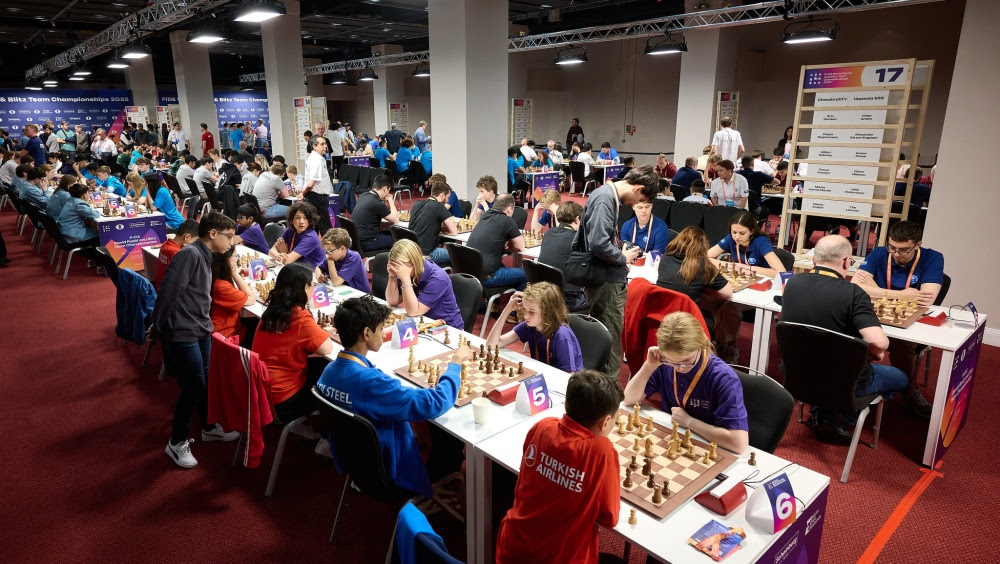 Early surprises at the start of FIDE World Rapid and Blitz Team Championships