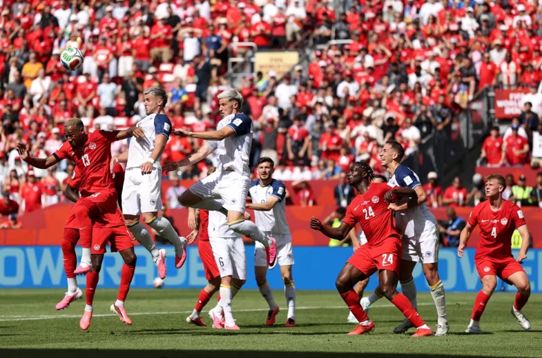 Bosnia and Herzegovina picked up a point from their World Cup opener against co-hosts Canada