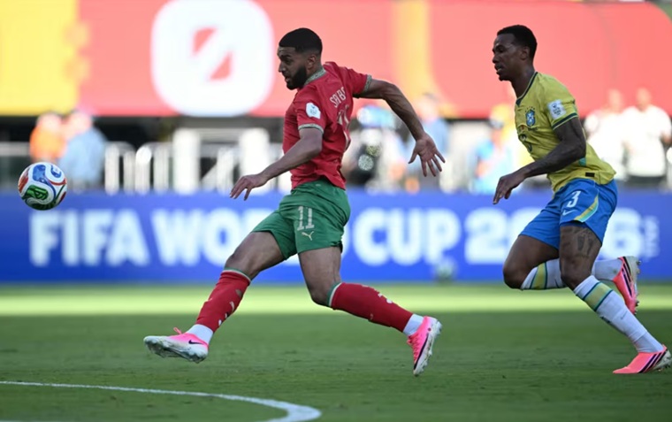 Morocco forged ahead against the five-time winners