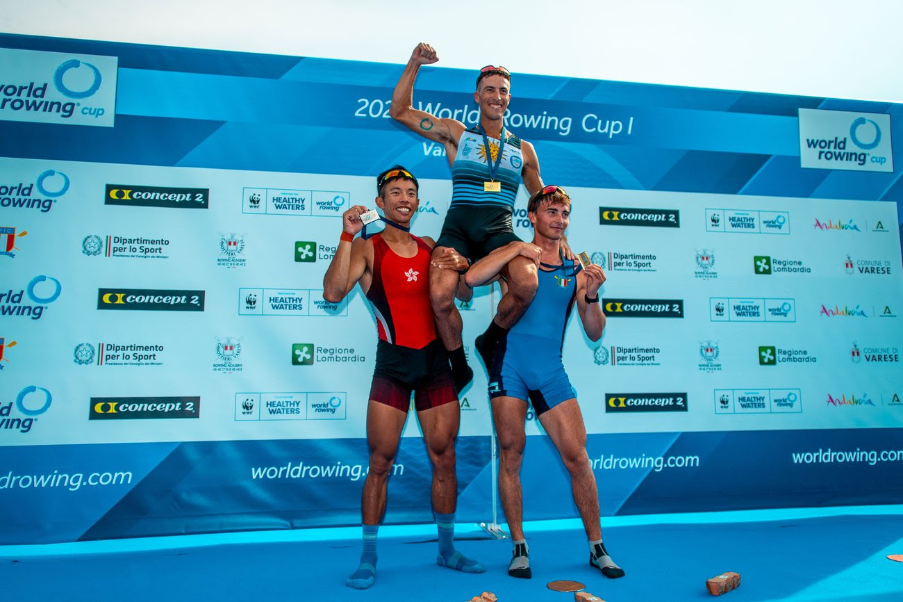 History made as finals begin at 2025 World Rowing Cup Varese