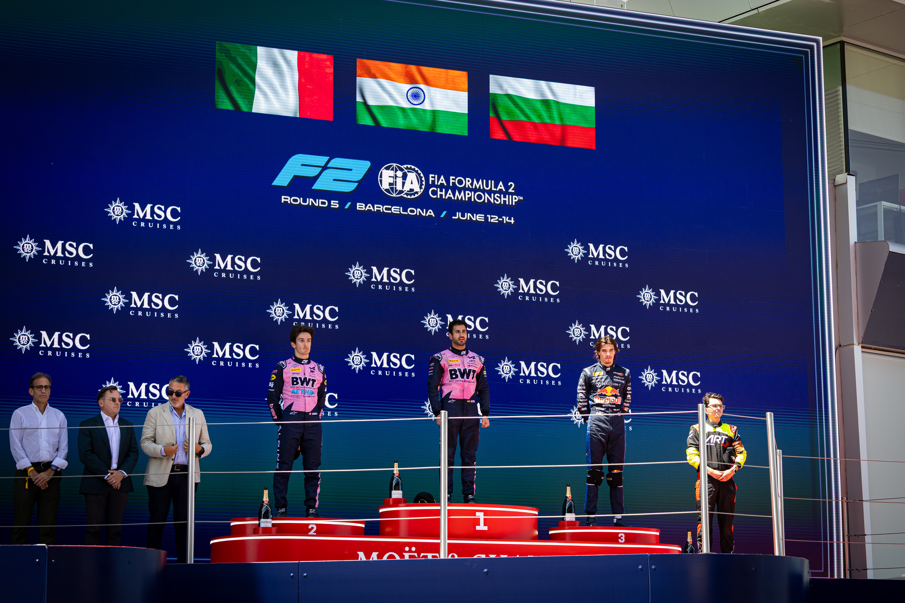 Kush Maini Dominates in Barcelona as the Tricolour Flies at Circuit de Catalunya