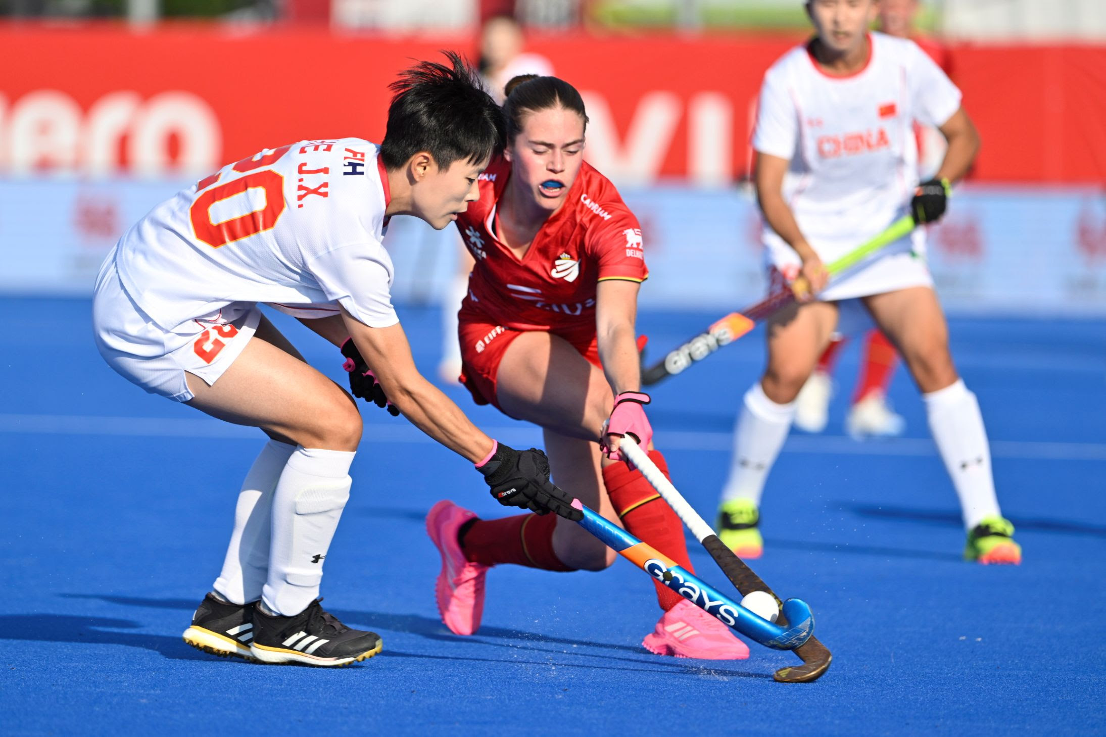 Double delight for Belgium with victories over China and Spain