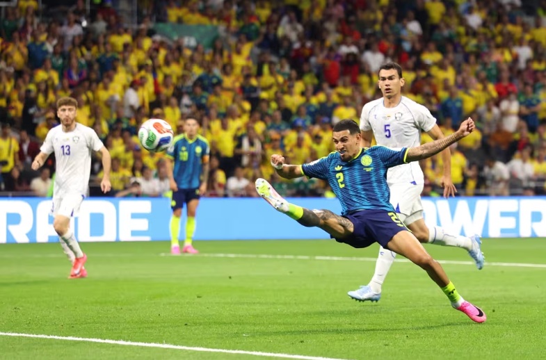 South Americans took early control after the brilliant Luis Diaz scored one and set up another against the World Cup debutants