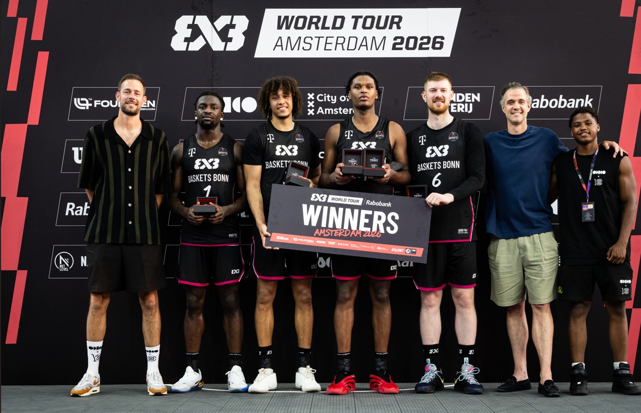 Baskets Bonn win their first-ever FIBA 3x3 World Tour in Amsterdam