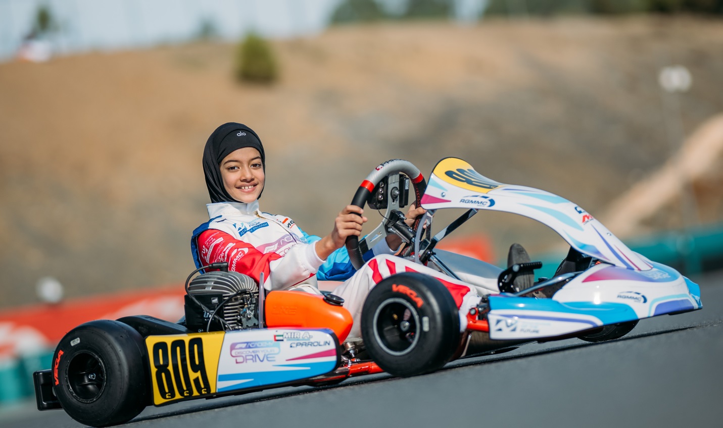 Indian Karting prodigy Atiqa Mir joins AKCEL GP Academy’s professional racing programme