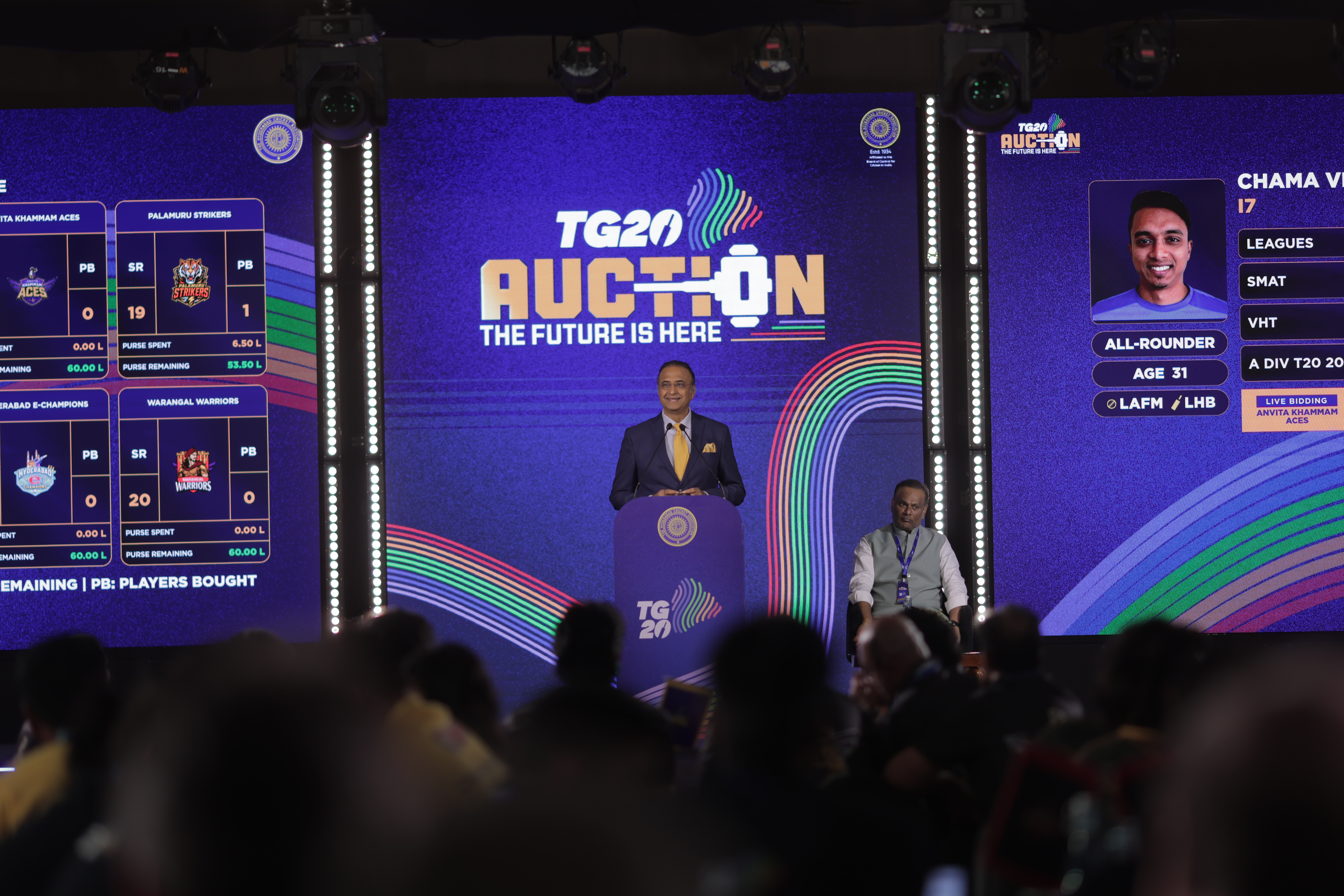 Tilak Varma, Mohammed Siraj, CV Milind headline inaugural TG20 Player Auction’s major signings