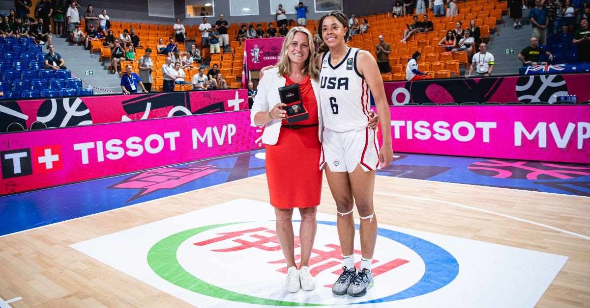 USA standout Saniyah Hall crowned TISSOT Most Valuable Player