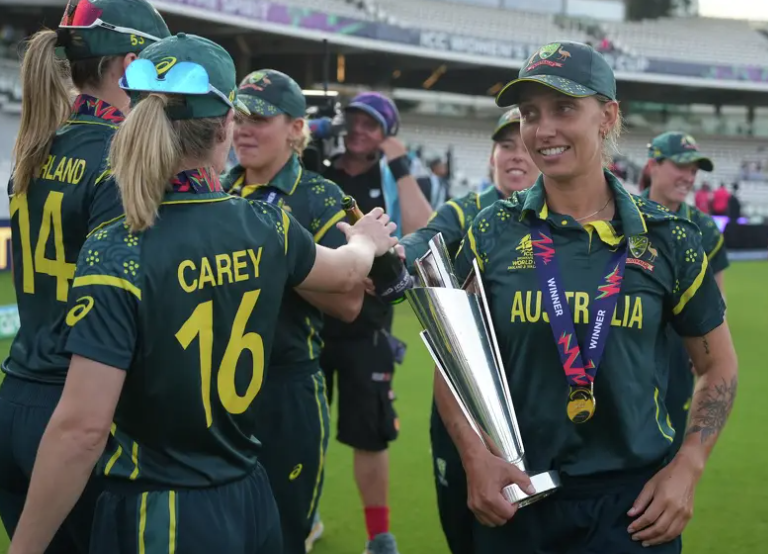 Mooney guides Australia to ICC Women’s T20 World Cup glory with win over England at Lord’s