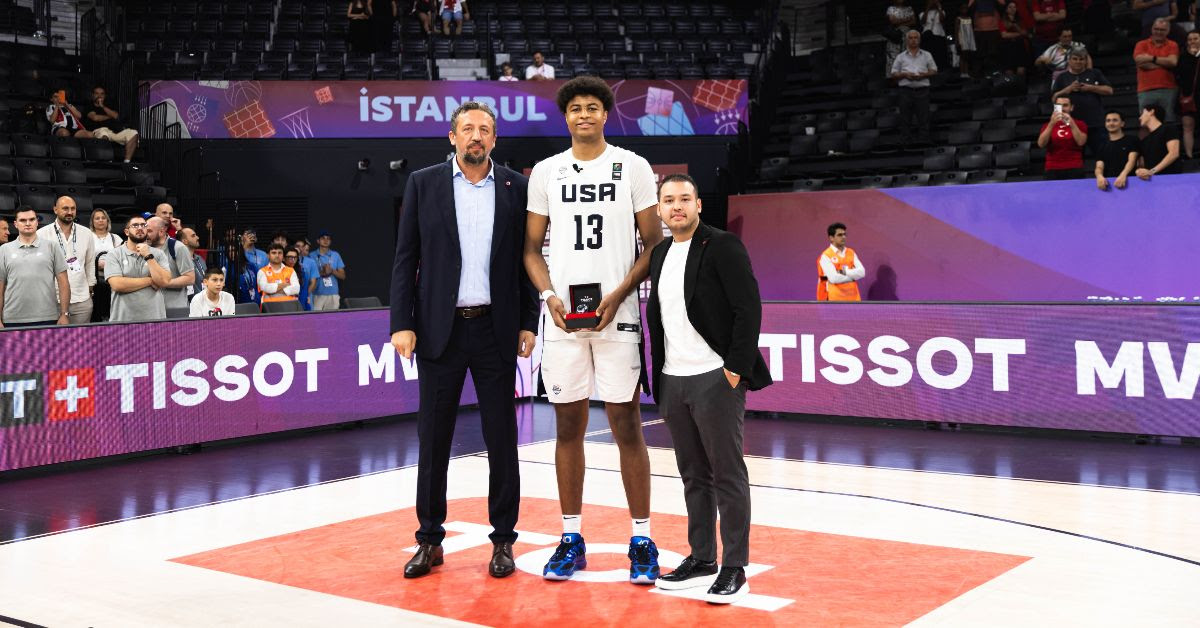 USA's Joaquim Boumtje Boumtje named TISSOT Most Valuable Player