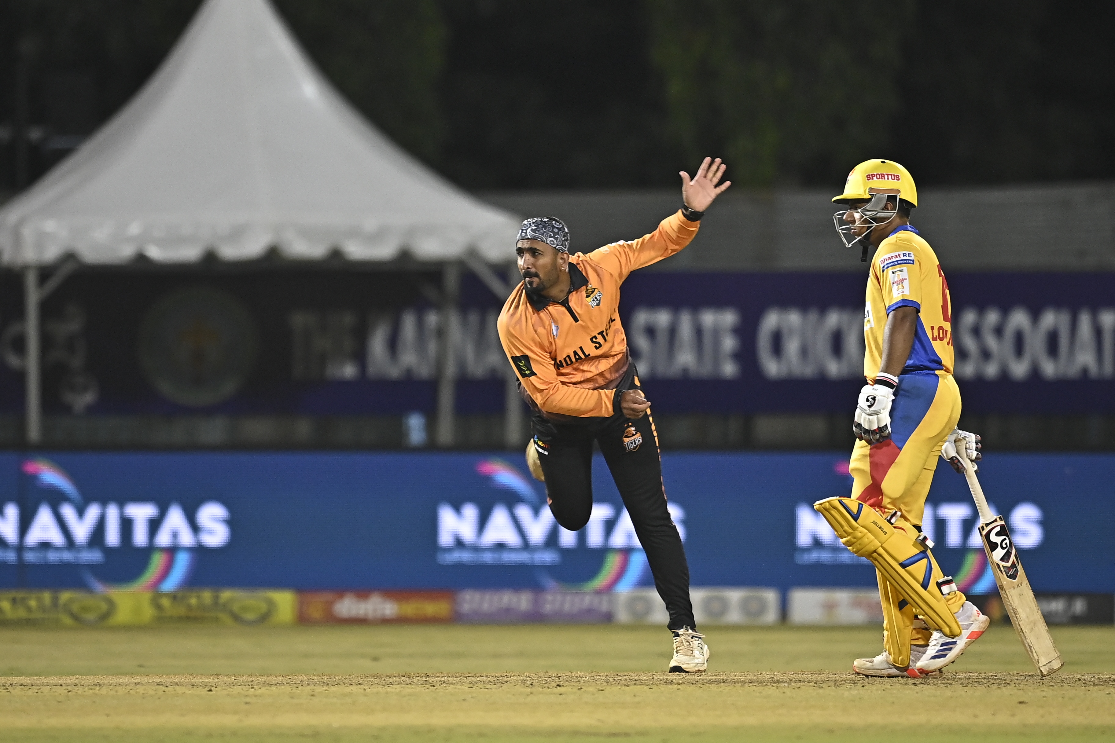 Hubli Tigers Go Top of the Points Table After Win Against Mangaluru Dragons