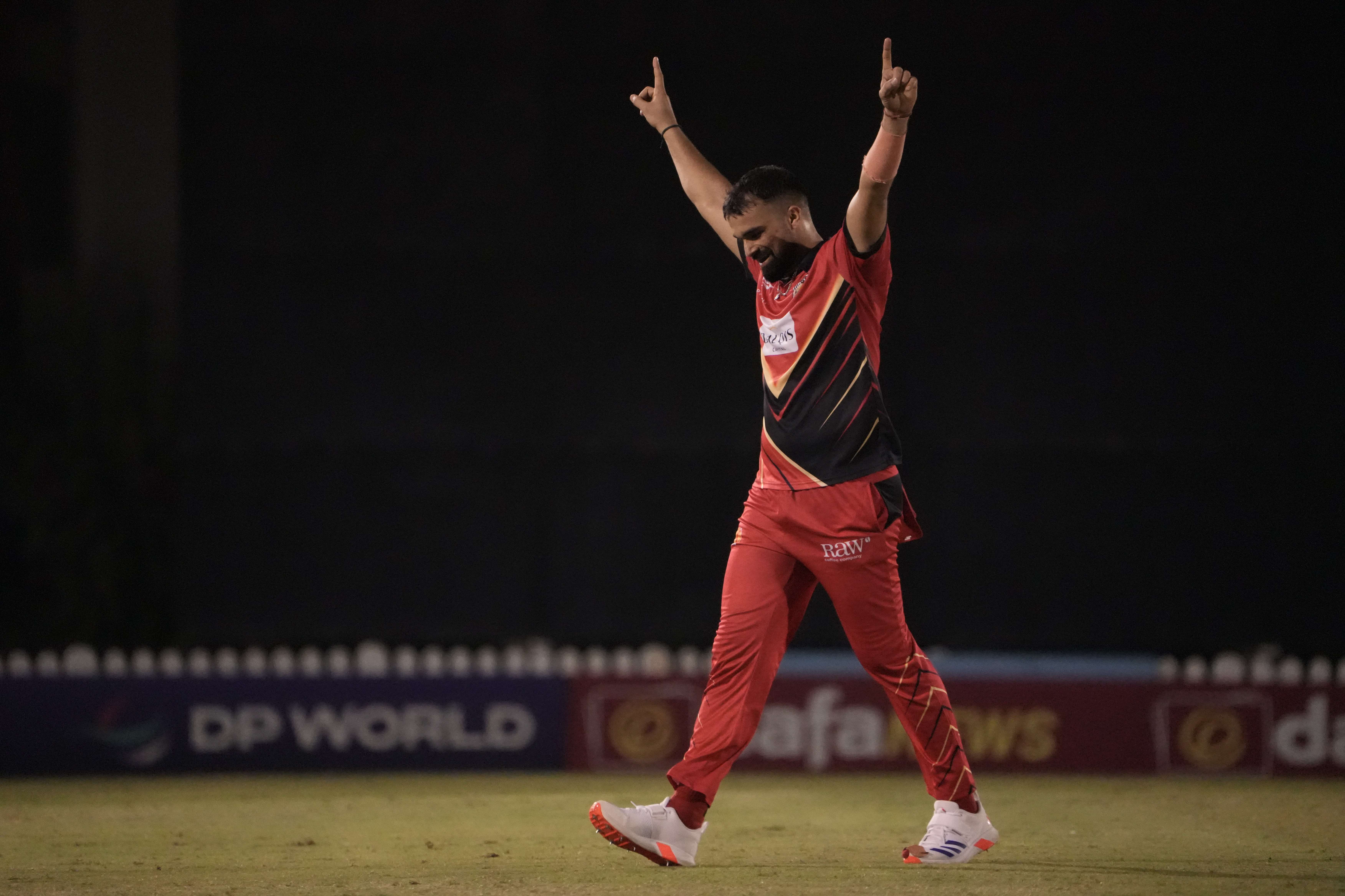 Sanjay Pahal stars as Desert Vipers edge Sharjah Warriorz at the DP World ILT20 Development Tournament