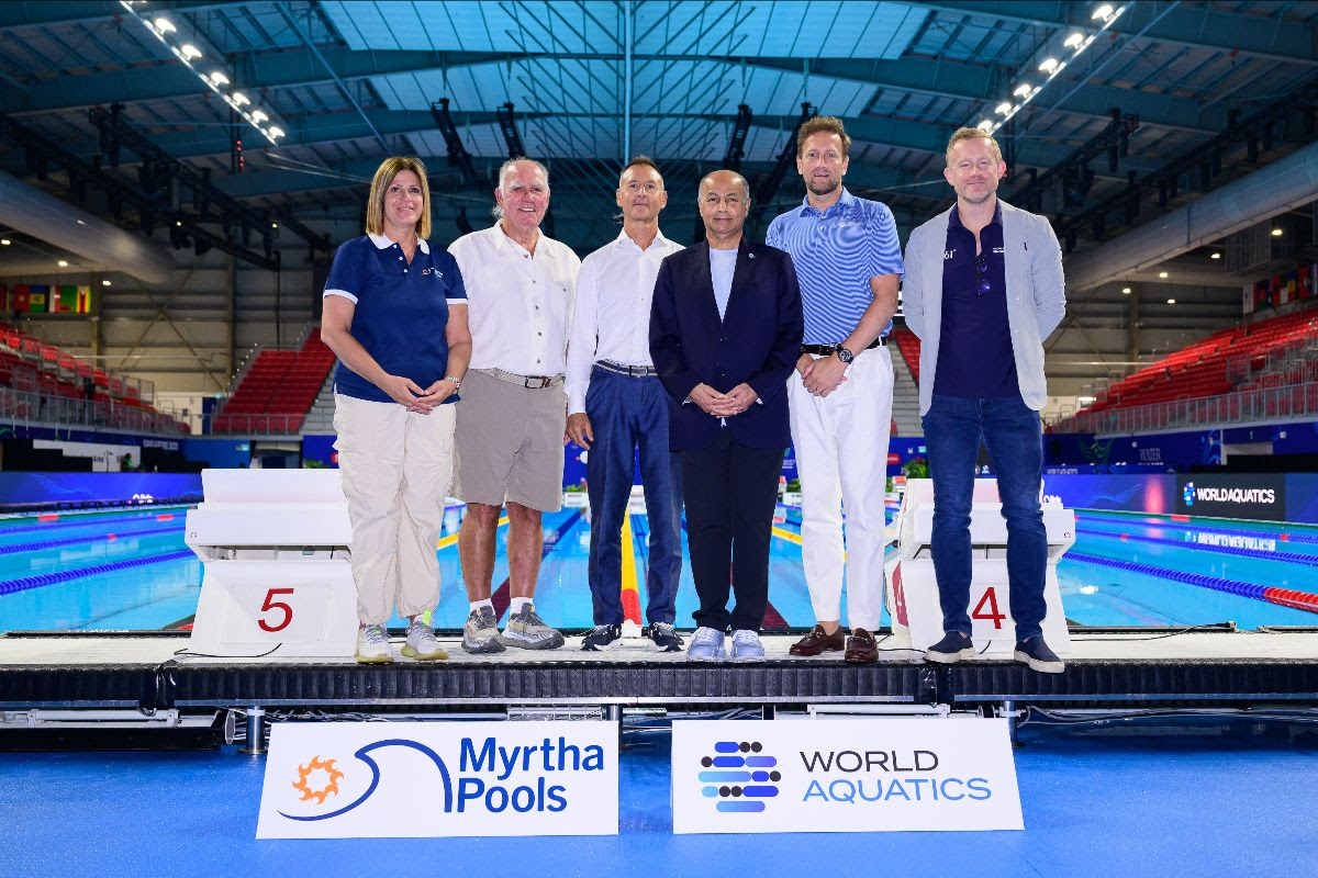 A 20-year Commitment to the Future of Aquatic Sports - World Aquatics and Myrtha Pools!