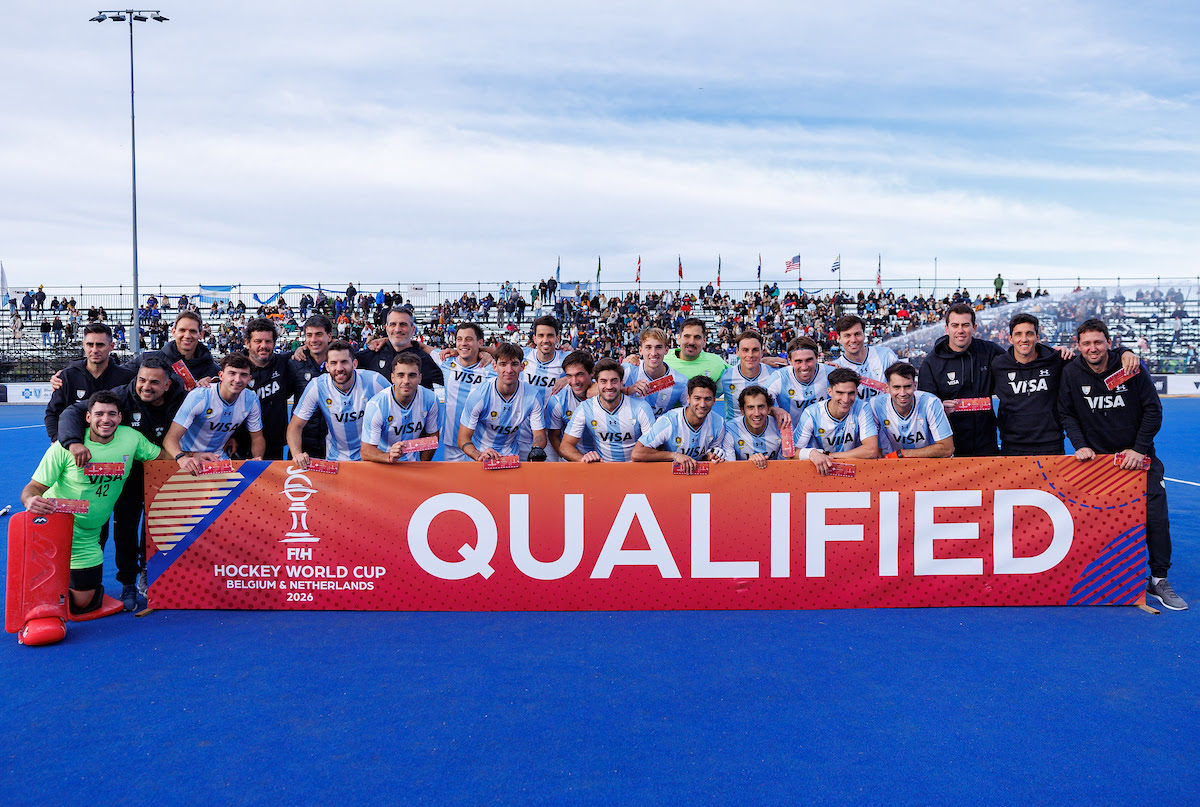 Argentina men secure FIH Hockey World Cup 2026 qualification