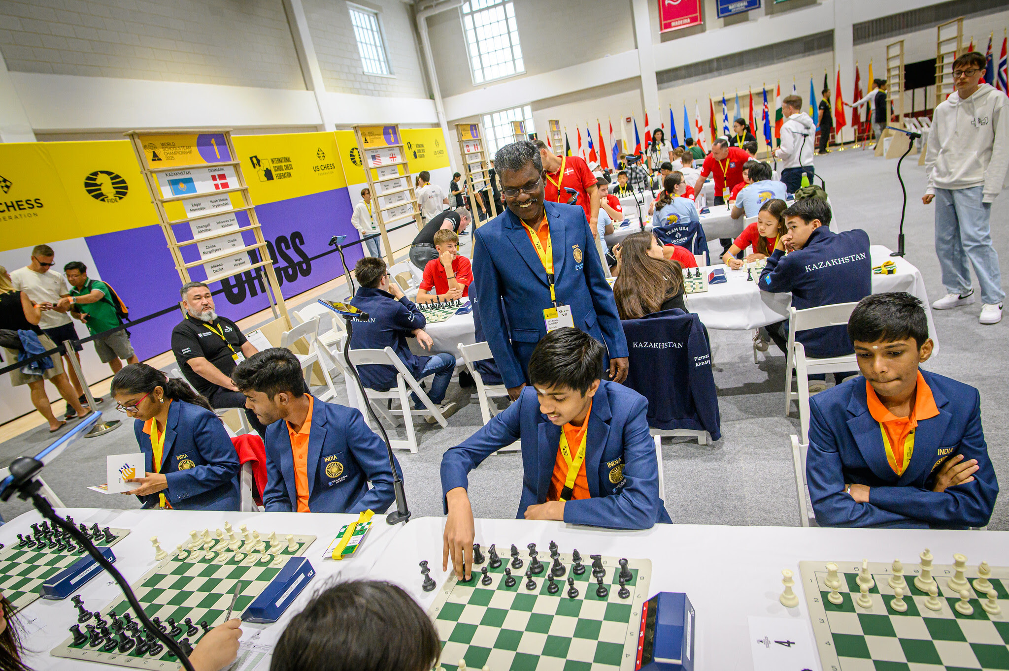 Opening Moves in Alexandria - The World Schools Team Championship 2025 Begins