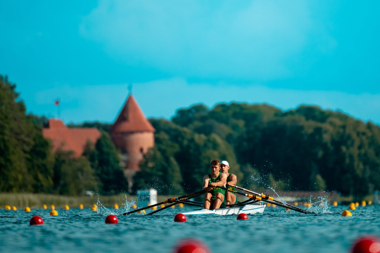 First of 2025 World Rowing U19 Heats complete in Trakai