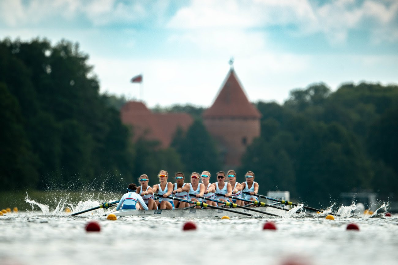 Heats concluded at the 2025 World Rowing Under 19 Championships in Trakai